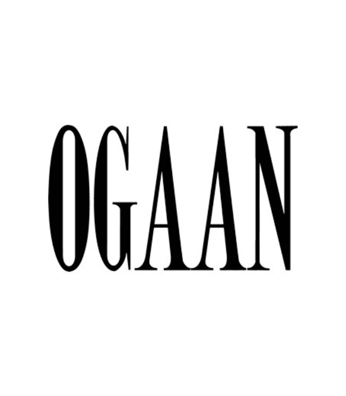 Ogaan logo — Khan Market luxury fashion brand